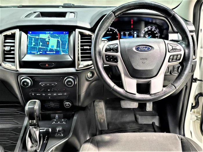 2022 Ford Ranger XLT PX MkIII MY21.75 4X4 Dual Range Arctic White