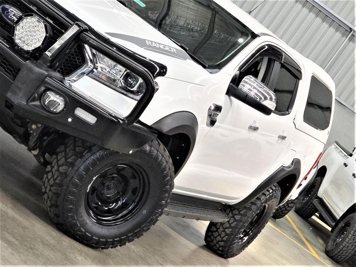 2022 Ford Ranger XLT PX MkIII MY21.75 4X4 Dual Range Arctic White