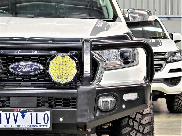 2022 Ford Ranger XLT PX MkIII MY21.75 4X4 Dual Range Arctic White