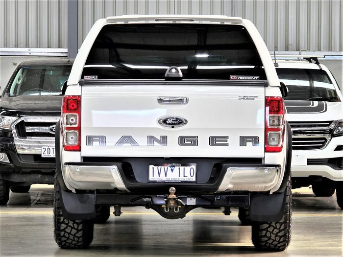 2022 Ford Ranger XLT PX MkIII MY21.75 4X4 Dual Range Arctic White
