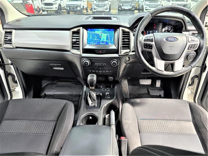 2022 Ford Ranger XLT PX MkIII MY21.75 4X4 Dual Range Arctic White