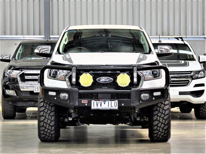 2022 Ford Ranger XLT PX MkIII MY21.75 4X4 Dual Range Arctic White