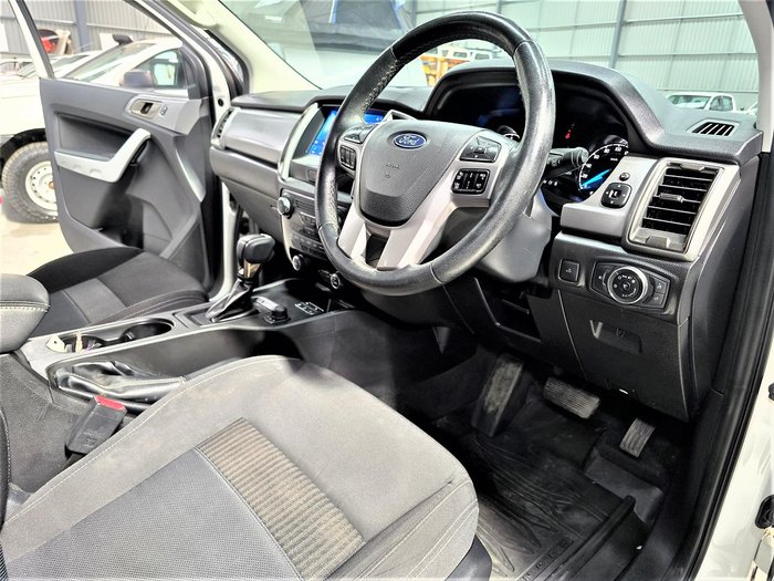 2022 Ford Ranger XLT PX MkIII MY21.75 4X4 Dual Range Arctic White