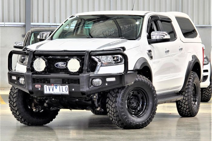 2022 Ford Ranger XLT PX MkIII MY21.75 4X4 Dual Range Arctic White
