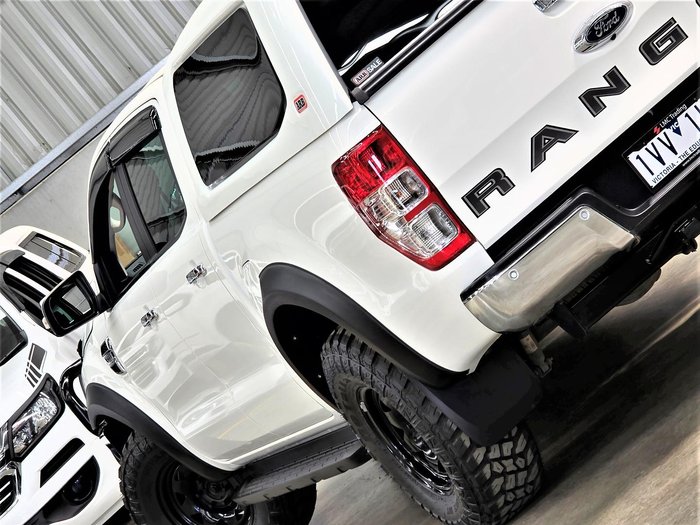 2022 Ford Ranger XLT PX MkIII MY21.75 4X4 Dual Range Arctic White