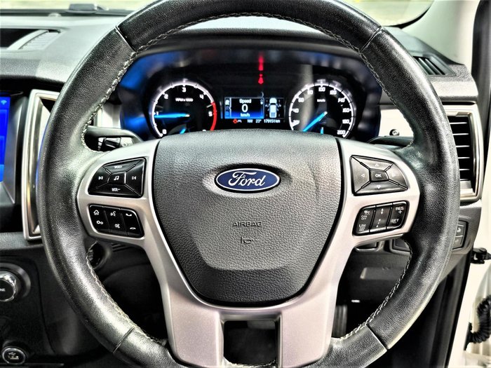 2022 Ford Ranger XLT PX MkIII MY21.75 4X4 Dual Range Arctic White