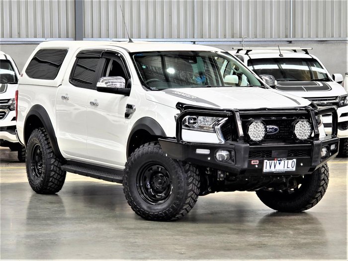 2022 Ford Ranger XLT PX MkIII MY21.75 4X4 Dual Range Arctic White