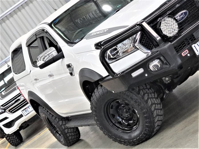 2022 Ford Ranger XLT PX MkIII MY21.75 4X4 Dual Range Arctic White