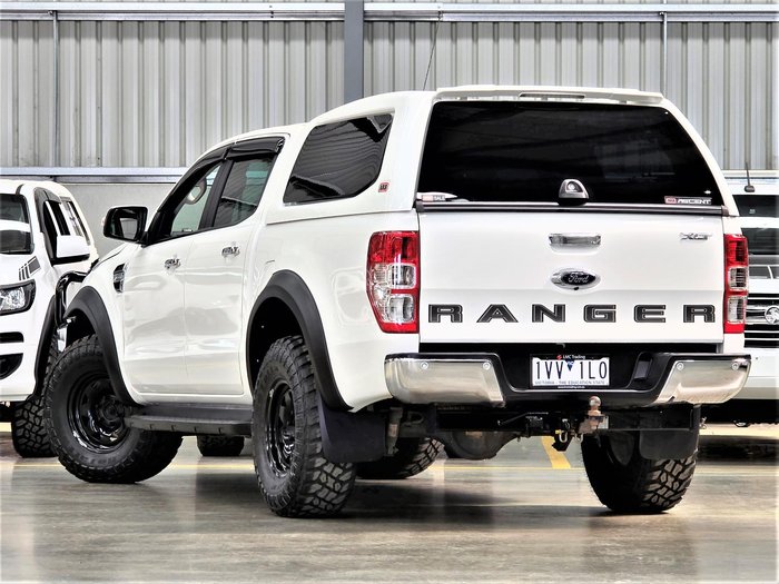 2022 Ford Ranger XLT PX MkIII MY21.75 4X4 Dual Range Arctic White
