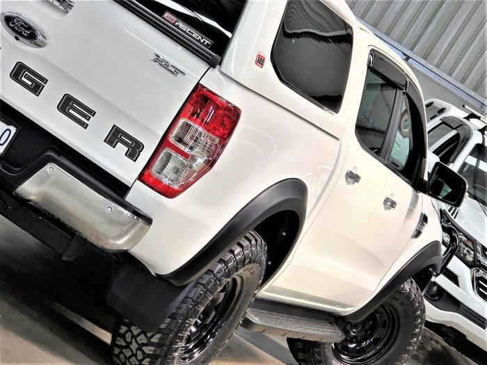 2022 Ford Ranger XLT PX MkIII MY21.75 4X4 Dual Range Arctic White