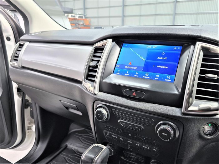 2022 Ford Ranger XLT PX MkIII MY21.75 4X4 Dual Range Arctic White