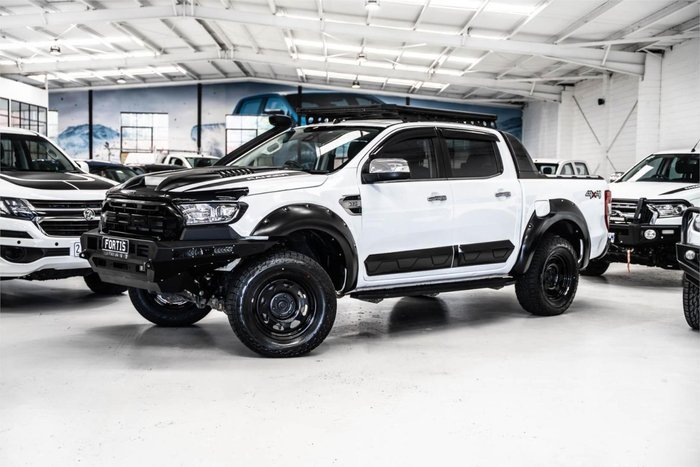 2017 Ford Ranger XLT PX MkII MY18 4X4 Dual Range Frozen White