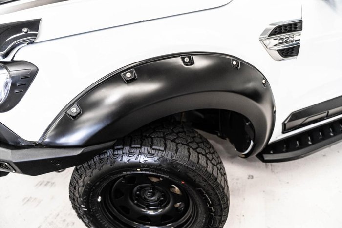 2017 Ford Ranger XLT PX MkII MY18 4X4 Dual Range Frozen White