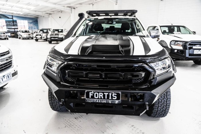 2017 Ford Ranger XLT PX MkII MY18 4X4 Dual Range Frozen White