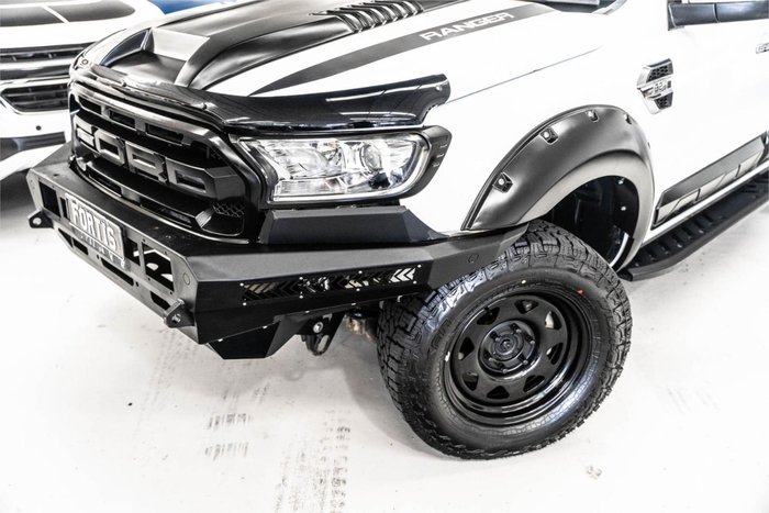 2017 Ford Ranger XLT PX MkII MY18 4X4 Dual Range Frozen White