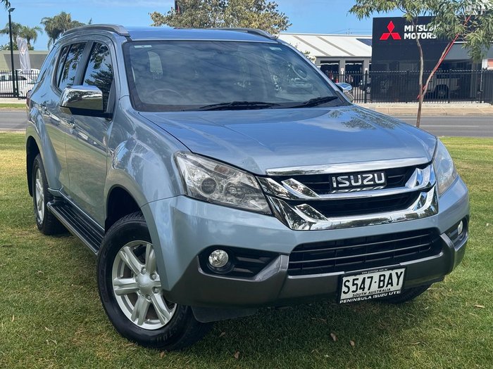 2014 Isuzu MU-X LS-T MY14 4X4 Dual Range Fjord Blue