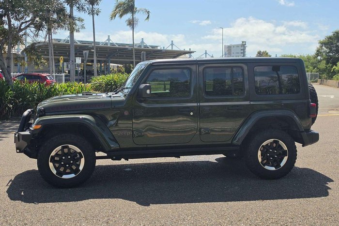 2021 Jeep Wrangler Unlimited Rubicon JL MY21 4X4 Dual Range Sarge Green
