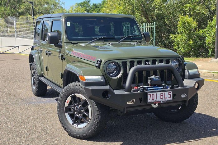 2021 Jeep Wrangler Unlimited Rubicon JL MY21 4X4 Dual Range Sarge Green