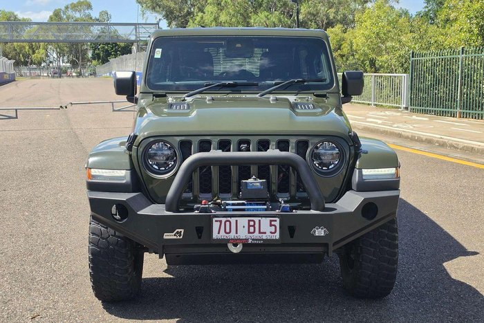 2021 Jeep Wrangler Unlimited Rubicon JL MY21 4X4 Dual Range Sarge Green
