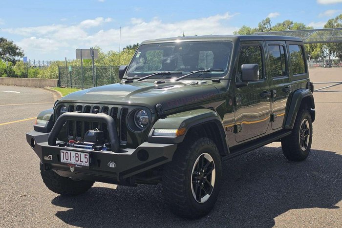 2021 Jeep Wrangler Unlimited Rubicon JL MY21 4X4 Dual Range Sarge Green
