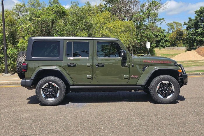2021 Jeep Wrangler Unlimited Rubicon JL MY21 4X4 Dual Range Sarge Green