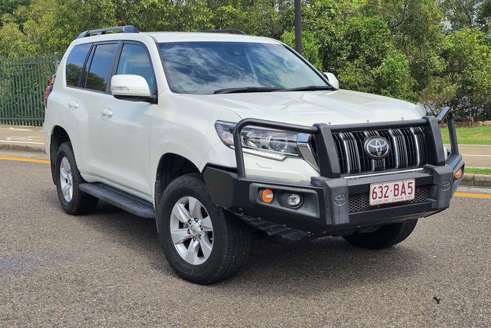 2020 Toyota Landcruiser Prado GXL GDJ150R 4X4 Dual Range White