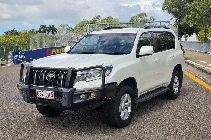 2020 Toyota Landcruiser Prado GXL GDJ150R 4X4 Dual Range White