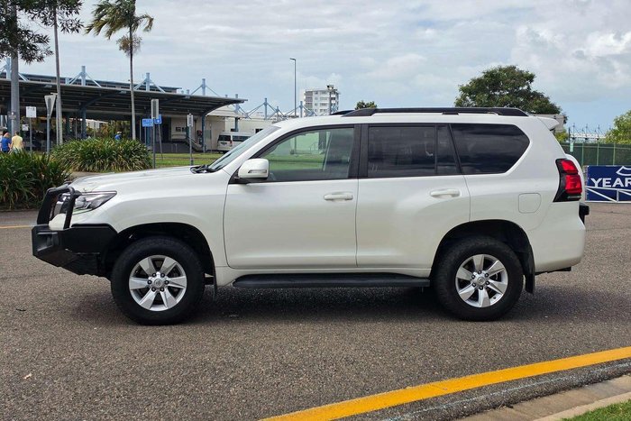 2020 Toyota Landcruiser Prado GXL GDJ150R 4X4 Dual Range White