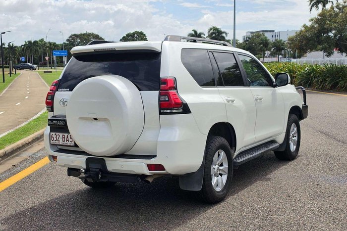2020 Toyota Landcruiser Prado GXL GDJ150R 4X4 Dual Range White