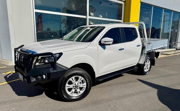 2023 Nissan Navara ST D23 MY23 4X4 Dual Range Solid White