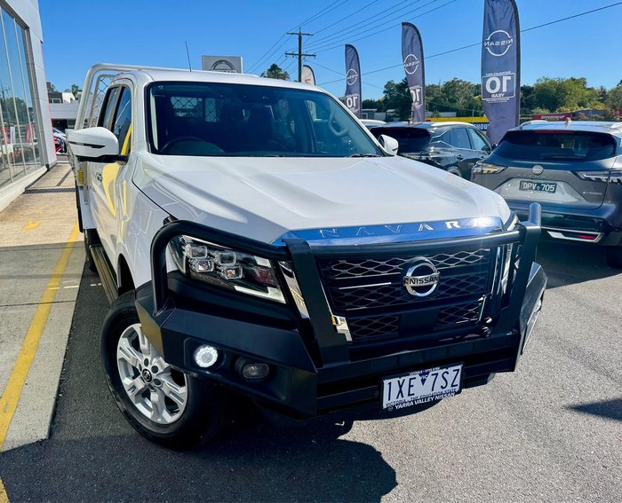 2023 Nissan Navara ST D23 MY23 4X4 Dual Range Solid White