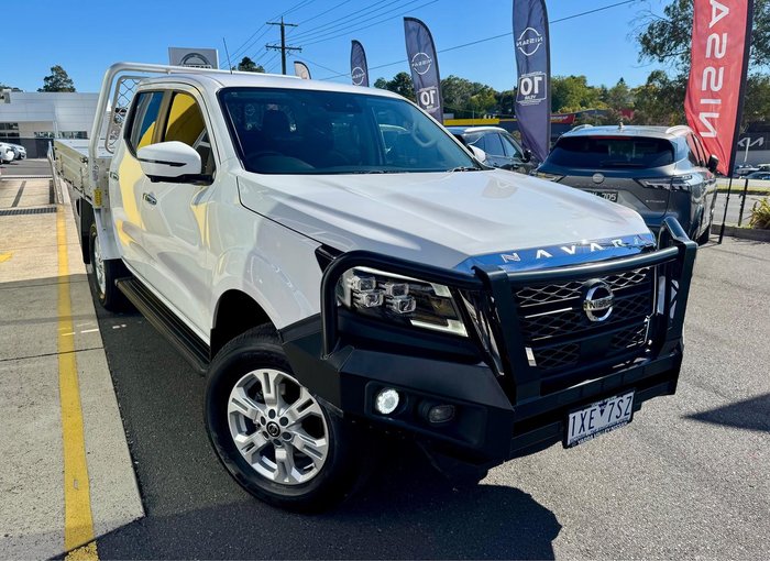 2023 Nissan Navara ST D23 MY23 4X4 Dual Range Solid White