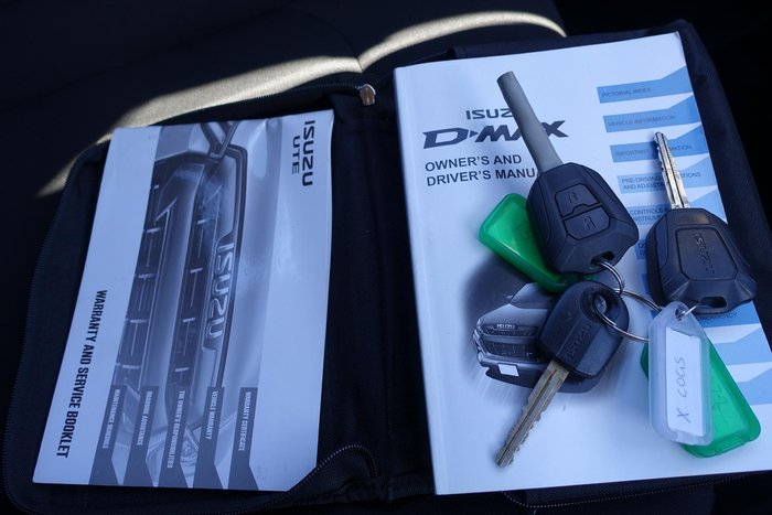 2021 Isuzu D-MAX SX MY21 4X4 Dual Range Mineral White