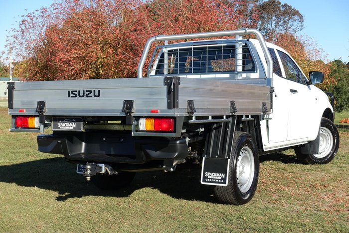 2021 Isuzu D-MAX SX MY21 4X4 Dual Range Mineral White