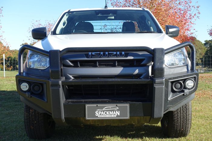 2021 Isuzu D-MAX SX MY21 4X4 Dual Range Mineral White