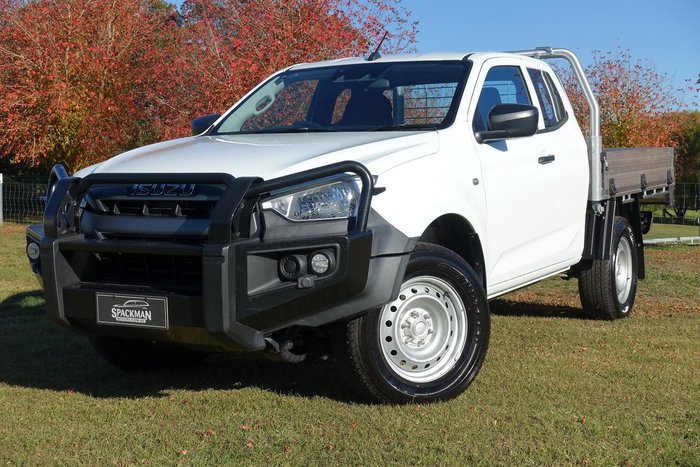 2021 Isuzu D-MAX SX MY21 4X4 Dual Range Mineral White