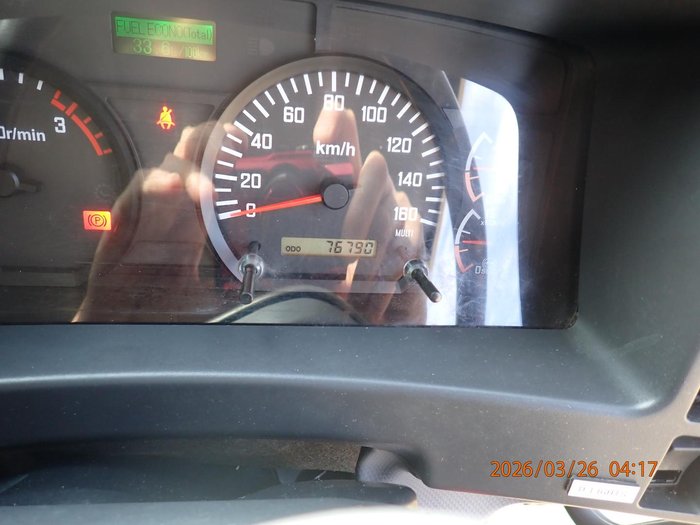 2012 Isuzu F Series FTS 800 WHITE