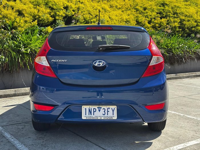 2016 Hyundai Accent Active RB4 MY17 Dazzling Blue