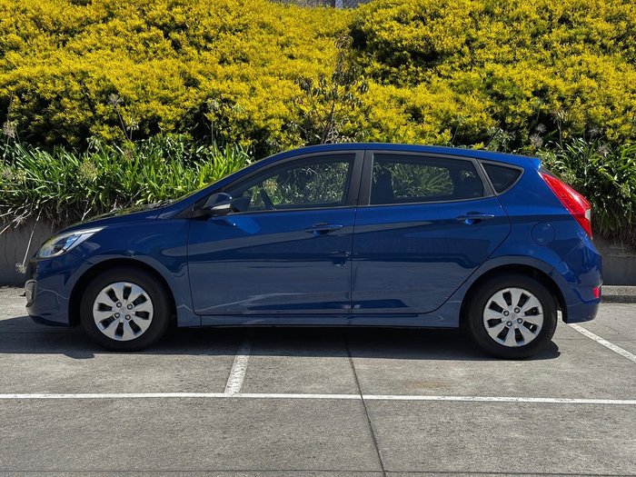 2016 Hyundai Accent Active RB4 MY17 Dazzling Blue