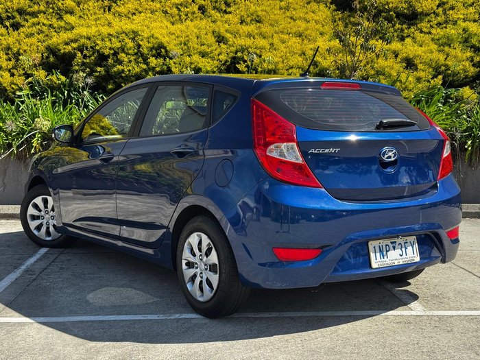 2016 Hyundai Accent Active RB4 MY17 Dazzling Blue