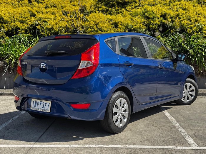 2016 Hyundai Accent Active RB4 MY17 Dazzling Blue