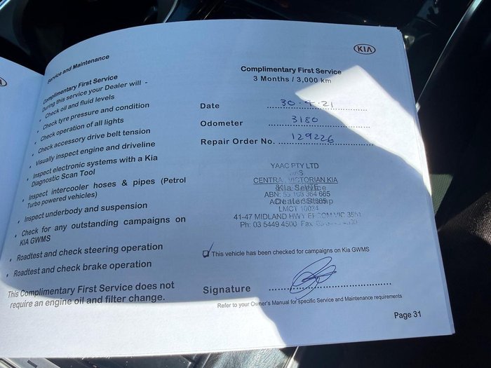 2021 Kia Carnival Platinum