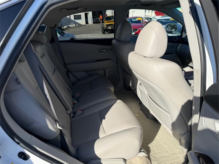 2012 LEXUS RX350 SPORTS LUXURY GGL15R WHITE