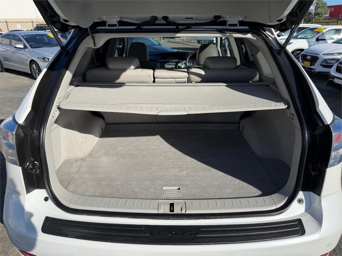 2012 LEXUS RX350 SPORTS LUXURY GGL15R WHITE