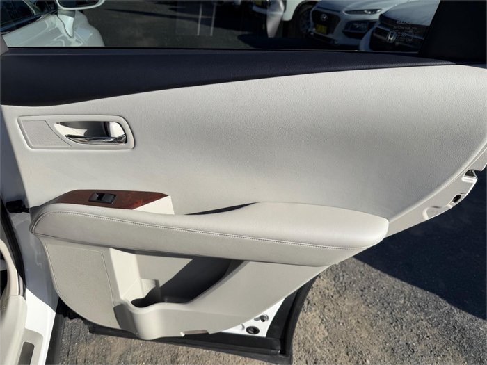 2012 LEXUS RX350 SPORTS LUXURY GGL15R WHITE