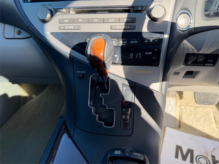 2012 LEXUS RX350 SPORTS LUXURY GGL15R WHITE