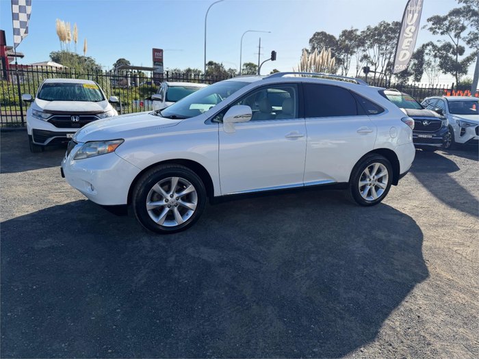2012 LEXUS RX350 SPORTS LUXURY GGL15R WHITE