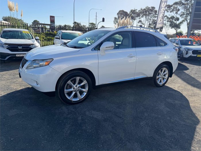 2012 LEXUS RX350 SPORTS LUXURY GGL15R WHITE
