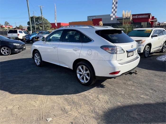 2012 LEXUS RX350 SPORTS LUXURY GGL15R WHITE