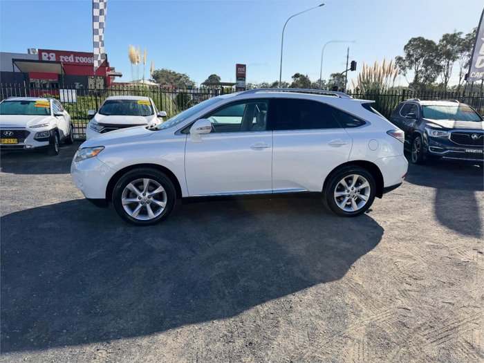 2012 LEXUS RX350 SPORTS LUXURY GGL15R WHITE